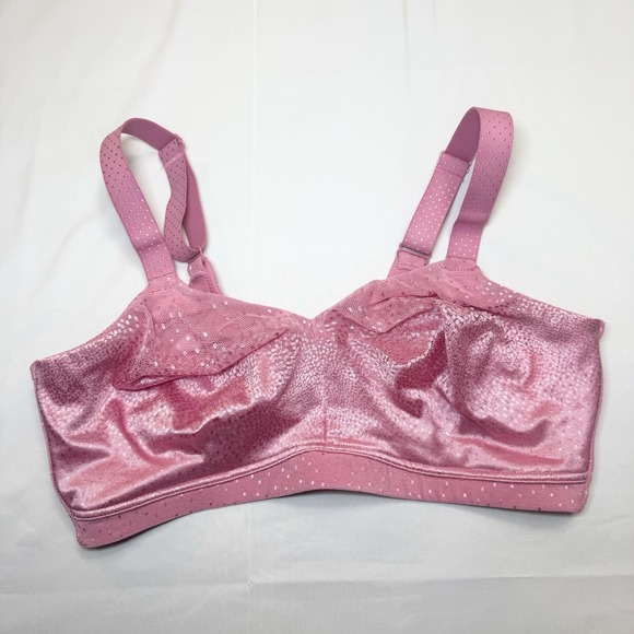Wacoal Other - Wacoal Back Appeal Full Coverage Wire Free Bra 40DDD Pink 852303 Comfort